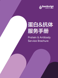 蛋白&抗体服务手册 蛋白&抗体服务手册