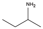 Sec-butylamine Structural Formula